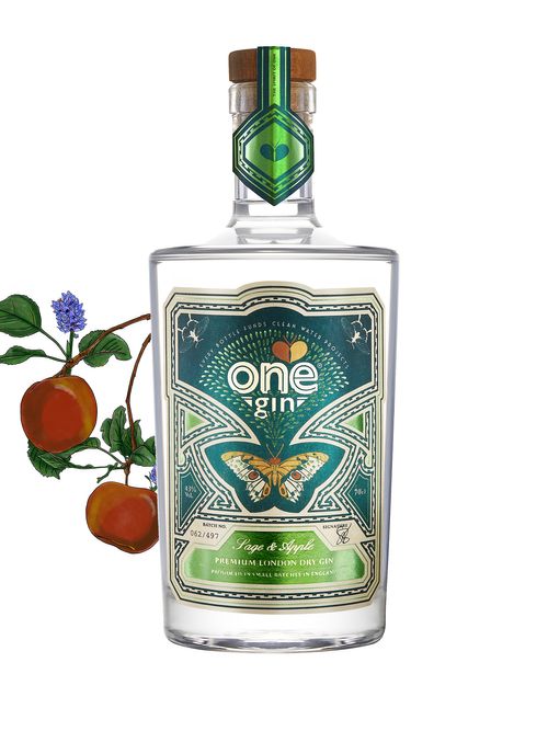 One Gin, Sage & Apple